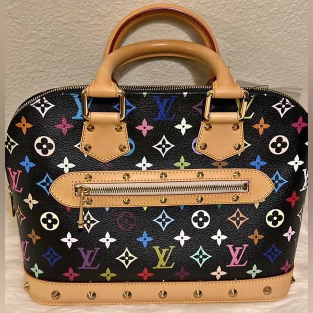 🔥🔥Louis Vuitton Monogram Multicolore Alma COA READY🔥🔥